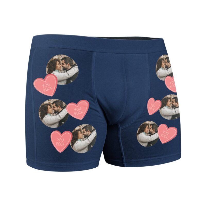Bild von   boxershort mit foto m blaujpg | Individuelle 🎁 persönliche 🎁 personalisierte Geschenke bedruckt ▪ bestickt ▪ graviert