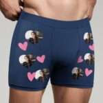 Bild von   boxershort mit foto l blaujpg | Individuelle 🎁 persönliche 🎁 personalisierte Geschenke bedruckt ▪ bestickt ▪ graviert