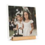 Bild von   bedruckte fotofliese aus holzjpg | Individuelle 🎁 persönliche 🎁 personalisierte Geschenke bedruckt ▪ bestickt ▪ graviert