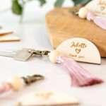 Bild von   magnolia schluesselanhaengergjpg | Individuelle 🎁 persönliche 🎁 personalisierte Geschenke bedruckt ▪ bestickt ▪ graviert