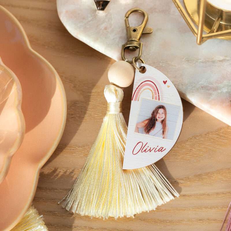 Bild von   vanille schluesselanhaengerg mjpg | Individuelle 🎁 persönliche 🎁 personalisierte Geschenke bedruckt ▪ bestickt ▪ graviert