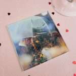 Bild von   glasuntersetzer mit fotojpg | Individuelle 🎁 persönliche 🎁 personalisierte Geschenke bedruckt ▪ bestickt ▪ graviert