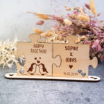 Bild von   holz puzzleteile pinguinejpg | Individuelle 🎁 persönliche 🎁 personalisierte Geschenke bedruckt ▪ bestickt ▪ graviert