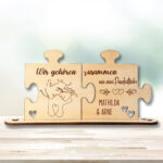 Bild von   holz puzzleteile wir gehoerjpg | Individuelle 🎁 persönliche 🎁 personalisierte Geschenke bedruckt ▪ bestickt ▪ graviert