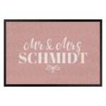 Bild von   fussmatte mit eigenem text mrjpg | Individuelle 🎁 persönliche 🎁 personalisierte Geschenke bedruckt ▪ bestickt ▪ graviert