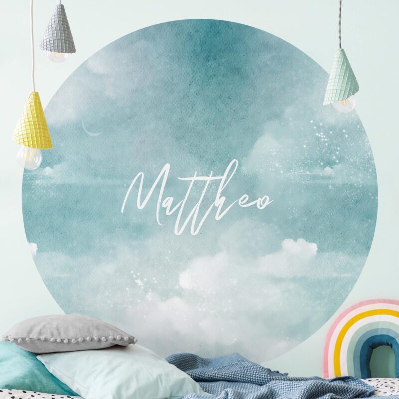 Bild von   runde tapete selbstklebend woljpg | Individuelle 🎁 persönliche 🎁 personalisierte Geschenke bedruckt ▪ bestickt ▪ graviert