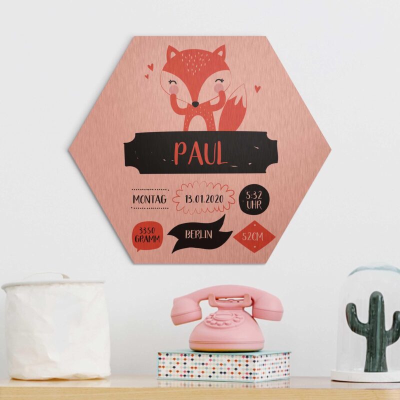 Bild von   hexagon alu dibond bild der frjpg | Individuelle 🎁 persönliche 🎁 personalisierte Geschenke bedruckt ▪ bestickt ▪ graviert