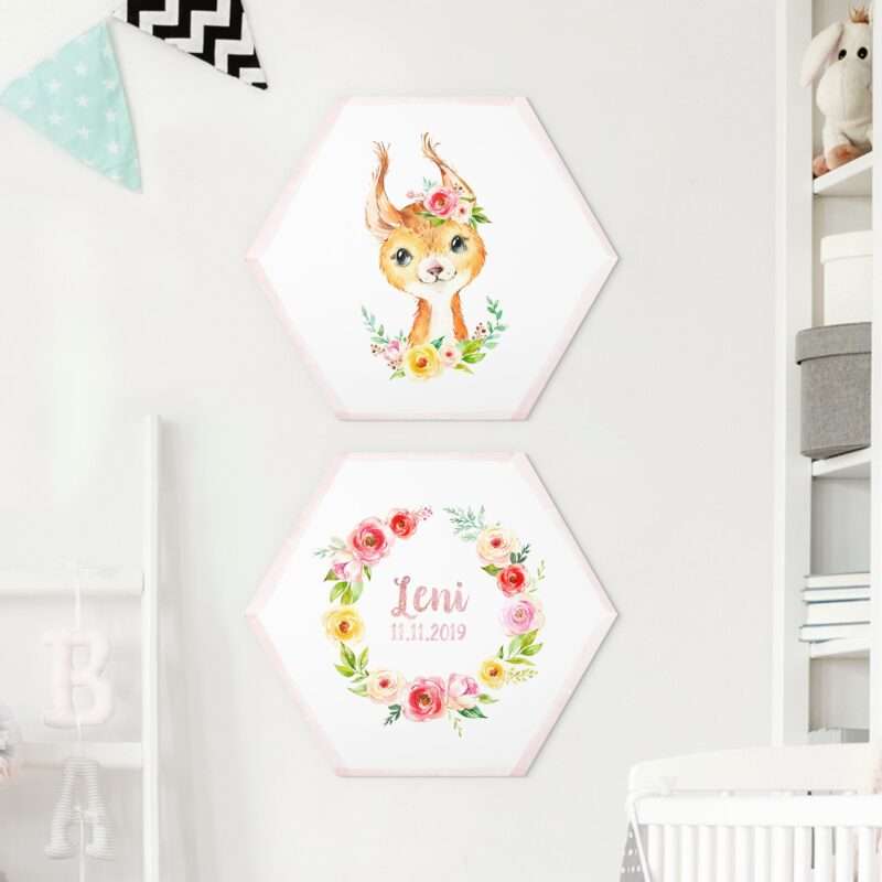 Bild von    teiliges hexagon alu dibondjpg | Individuelle 🎁 persönliche 🎁 personalisierte Geschenke bedruckt ▪ bestickt ▪ graviert
