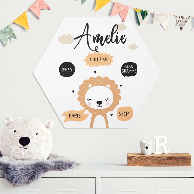 Bild von   hexagon forexbild der liebe lajpg | Individuelle 🎁 persönliche 🎁 personalisierte Geschenke bedruckt ▪ bestickt ▪ graviert