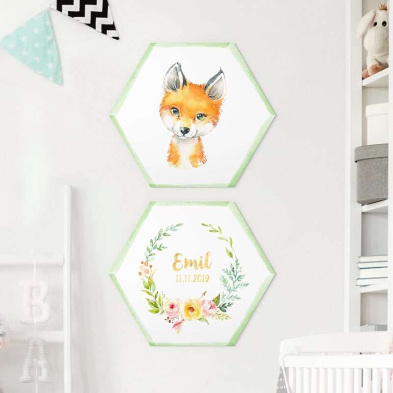 Bild von    teiliges hexagon forexbild ajpg | Individuelle 🎁 persönliche 🎁 personalisierte Geschenke bedruckt ▪ bestickt ▪ graviert