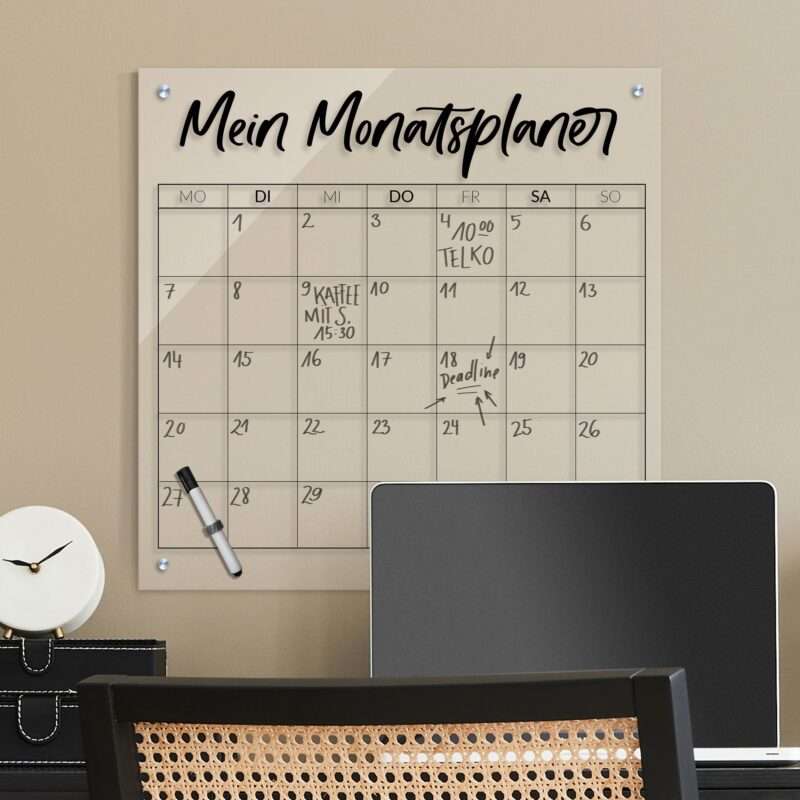 Bild von   familienplaner memoboard familjpg | Individuelle 🎁 persönliche 🎁 personalisierte Geschenke bedruckt ▪ bestickt ▪ graviert