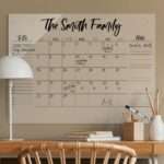 Bild von   familienplaner memoboard familjpg | Individuelle 🎁 persönliche 🎁 personalisierte Geschenke bedruckt ▪ bestickt ▪ graviert