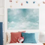 Bild von   leinwandbild wolkenhimmel tuerjpg | Individuelle 🎁 persönliche 🎁 personalisierte Geschenke bedruckt ▪ bestickt ▪ graviert