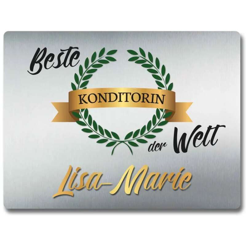 Bild von   blechschild  x  cm zur ausjpg | Individuelle 🎁 persönliche 🎁 personalisierte Geschenke bedruckt ▪ bestickt ▪ graviert