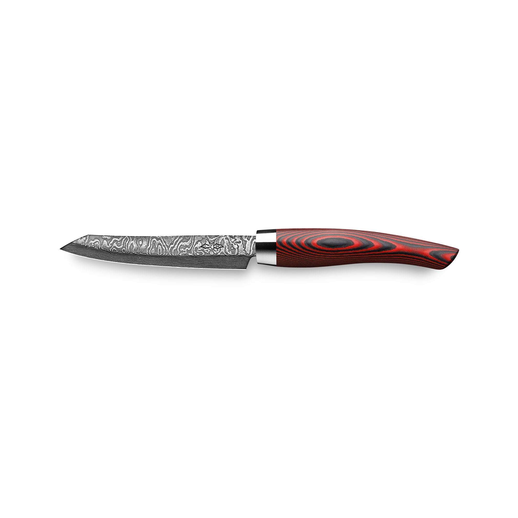 Nesmuk EXKLUSIV Officemesser 90 mm Damast Micarta Red