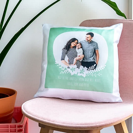 Bild von   quadratisches kissenjpg | Individuelle 🎁 persönliche 🎁 personalisierte Geschenke bedruckt ▪ bestickt ▪ graviert
