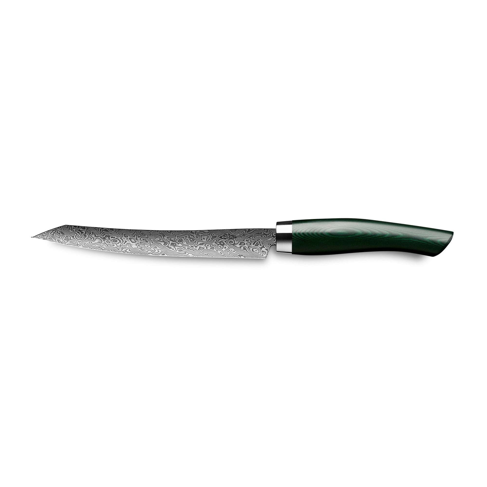 Nesmuk EXKLUSIV Slicer 160 mm Damast Micarta Green