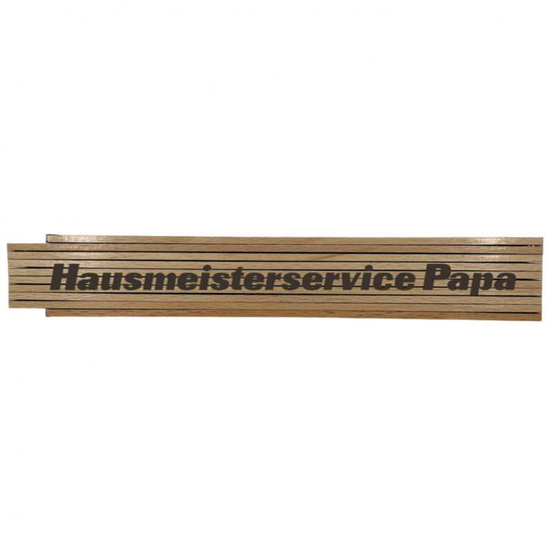 Bild von    meter zollstock meterstab najpg | Individuelle 🎁 persönliche 🎁 personalisierte Geschenke bedruckt ▪ bestickt ▪ graviert