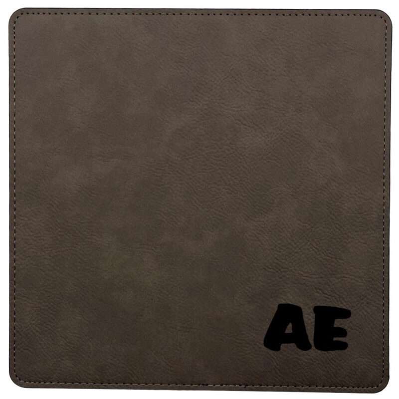 Bild von   mousepad kunstleder quadratiscjpg | Individuelle 🎁 persönliche 🎁 personalisierte Geschenke bedruckt ▪ bestickt ▪ graviert