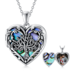 Bild von   sterling silber herz abalone mpng | Individuelle 🎁 persönliche 🎁 personalisierte Geschenke bedruckt ▪ bestickt ▪ graviert