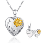 Bild von   sterling silber zweifarbig sonpng | Individuelle 🎁 persönliche 🎁 personalisierte Geschenke bedruckt ▪ bestickt ▪ graviert