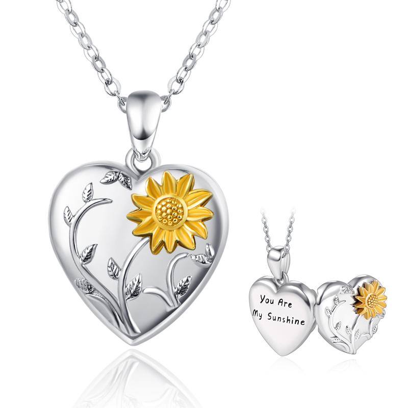 Bild von   sterling silber zweifarbig sonpng | Individuelle 🎁 persönliche 🎁 personalisierte Geschenke bedruckt ▪ bestickt ▪ graviert