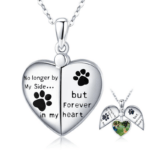 Bild von   sterling silber hund katze pfopng | Individuelle 🎁 persönliche 🎁 personalisierte Geschenke bedruckt ▪ bestickt ▪ graviert