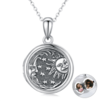 Bild von   sterling silber mond stern sonpng | Individuelle 🎁 persönliche 🎁 personalisierte Geschenke bedruckt ▪ bestickt ▪ graviert