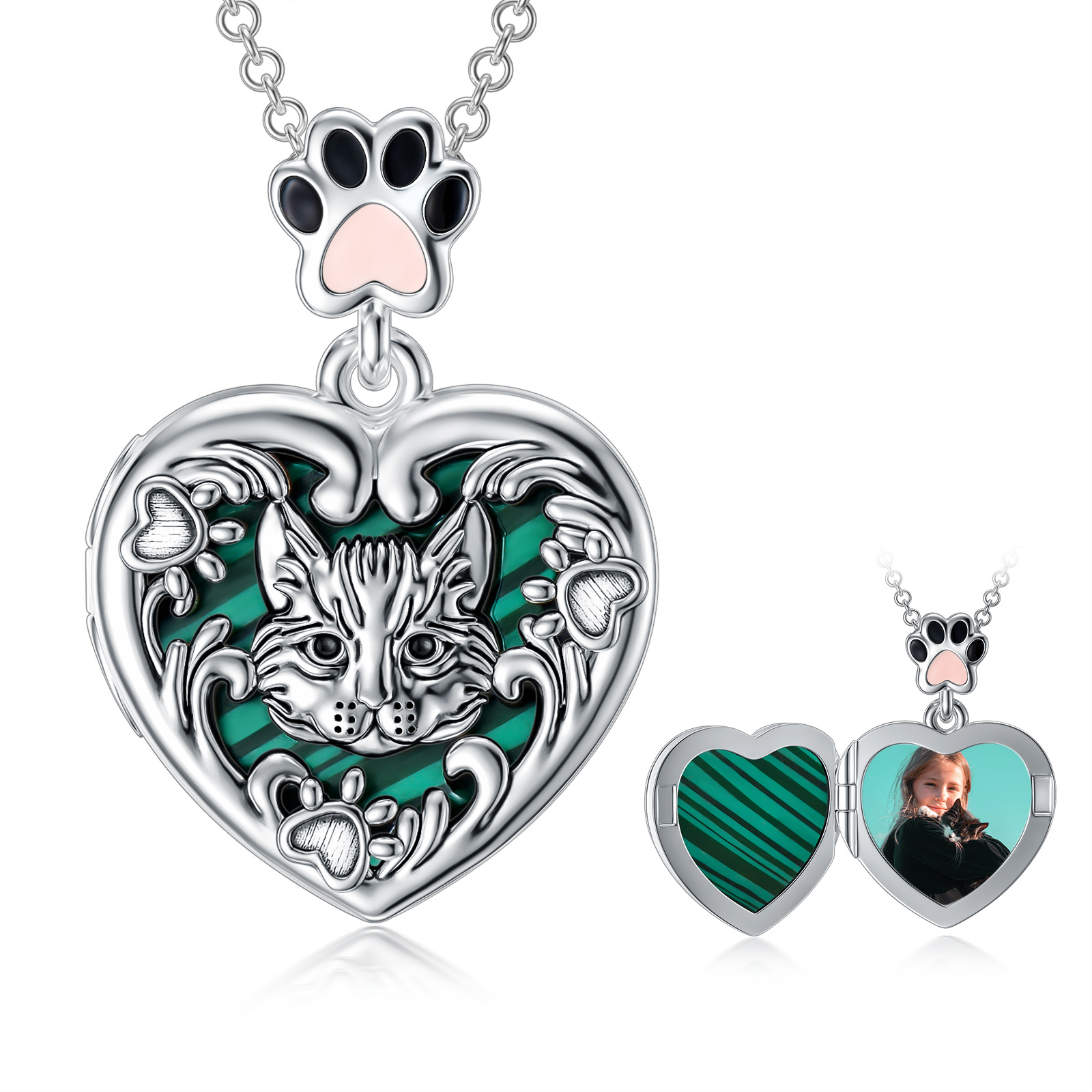 🖼️ 342335-1-sterling-silber-malachit-katze.png | Individuelle 🎁 persönliche 🎁 personalisierte Geschenke bedruckt ▪ bestickt ▪ graviert Bild von sterling silber malachit katzepng | Individuelle 🎁 persönliche 🎁 personalisierte Geschenke bedruckt ▪ bestickt ▪ graviert