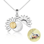 Bild von   sterling silber zweifarbig sonpng | Individuelle 🎁 persönliche 🎁 personalisierte Geschenke bedruckt ▪ bestickt ▪ graviert