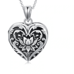 Bild von   sterling silber lotus personalpng | Individuelle 🎁 persönliche 🎁 personalisierte Geschenke bedruckt ▪ bestickt ▪ graviert