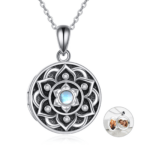 Bild von   sterling silber runde mondsteipng | Individuelle 🎁 persönliche 🎁 personalisierte Geschenke bedruckt ▪ bestickt ▪ graviert