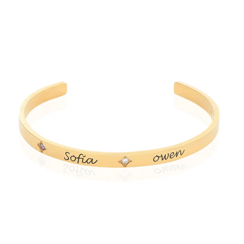 Bild von   schlichtes armband aus vergoldpng | Individuelle 🎁 persönliche 🎁 personalisierte Geschenke bedruckt ▪ bestickt ▪ graviert