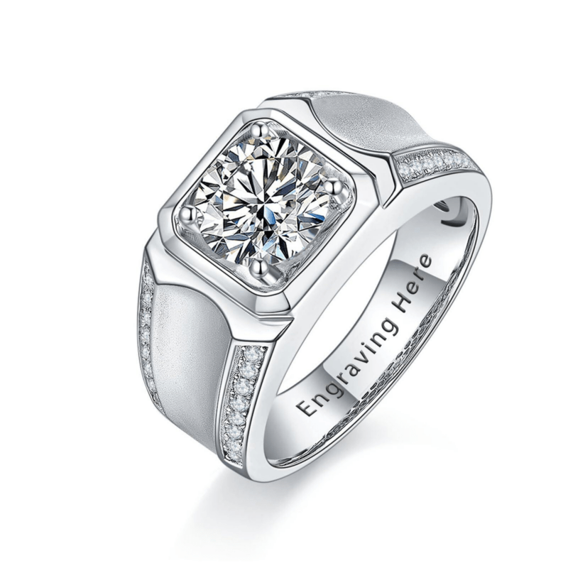 Bild von   verlobungsring aus sterlingsilpng | Individuelle 🎁 persönliche 🎁 personalisierte Geschenke bedruckt ▪ bestickt ▪ graviert