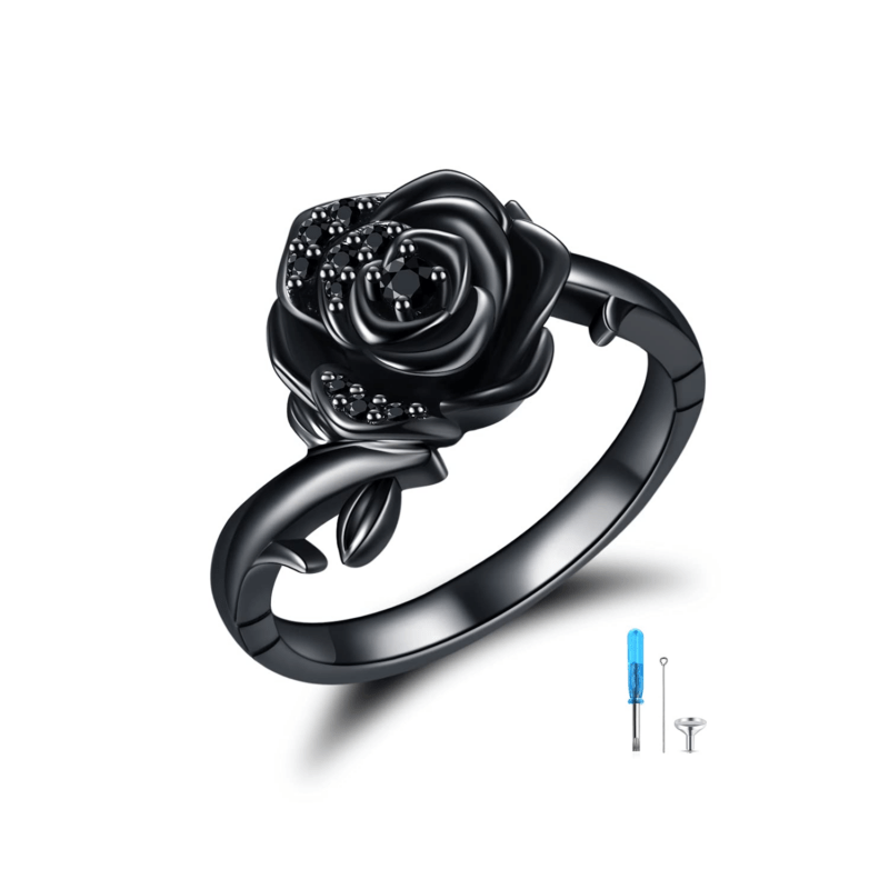Bild von   sterling silber mit schwarzempng | Individuelle 🎁 persönliche 🎁 personalisierte Geschenke bedruckt ▪ bestickt ▪ graviert