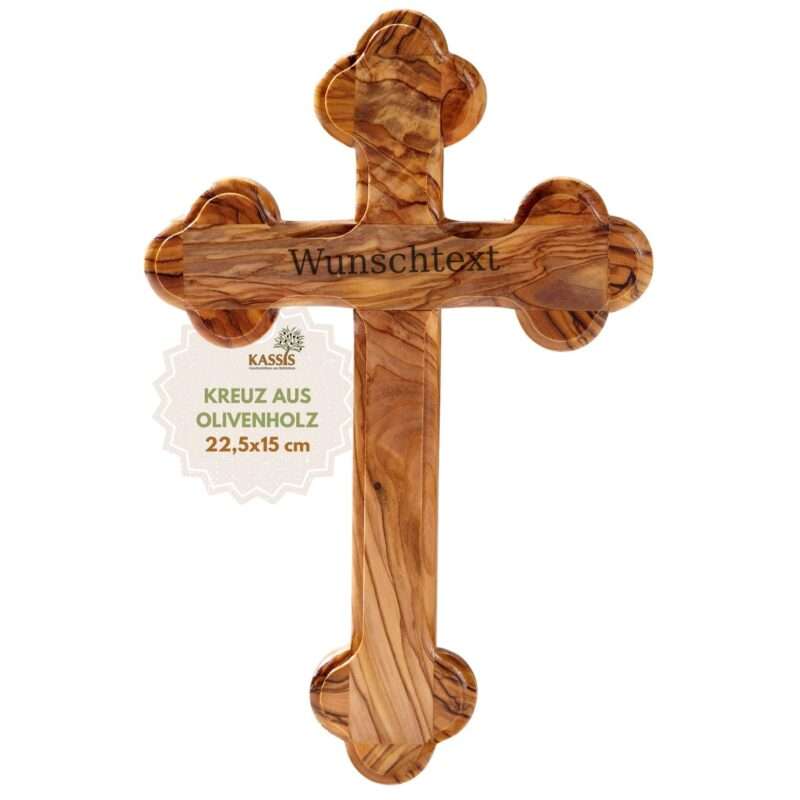 Bild von   personalisiertes kreuz mit runjpg | Individuelle 🎁 persönliche 🎁 personalisierte Geschenke bedruckt ▪ bestickt ▪ graviert