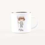 Bild von   emaille tasse bauerjpg | Individuelle 🎁 persönliche 🎁 personalisierte Geschenke bedruckt ▪ bestickt ▪ graviert