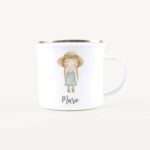 Bild von   emaille tasse baeuerinjpg | Individuelle 🎁 persönliche 🎁 personalisierte Geschenke bedruckt ▪ bestickt ▪ graviert