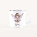 Bild von   emaille tasse feejpg | Individuelle 🎁 persönliche 🎁 personalisierte Geschenke bedruckt ▪ bestickt ▪ graviert