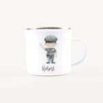 Bild von   emaille tasse polizistjpg | Individuelle 🎁 persönliche 🎁 personalisierte Geschenke bedruckt ▪ bestickt ▪ graviert
