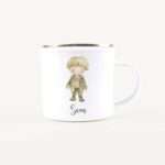 Bild von   emaille tasse pfadfinderjpg | Individuelle 🎁 persönliche 🎁 personalisierte Geschenke bedruckt ▪ bestickt ▪ graviert