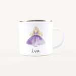 Bild von   emaille tasse prinzessinjpg | Individuelle 🎁 persönliche 🎁 personalisierte Geschenke bedruckt ▪ bestickt ▪ graviert