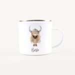 Bild von   emaille tasse wikingerinjpg | Individuelle 🎁 persönliche 🎁 personalisierte Geschenke bedruckt ▪ bestickt ▪ graviert