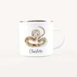 Bild von   emaille tasse schlangejpg | Individuelle 🎁 persönliche 🎁 personalisierte Geschenke bedruckt ▪ bestickt ▪ graviert