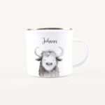Bild von   emaille tasse yak portraitjpg | Individuelle 🎁 persönliche 🎁 personalisierte Geschenke bedruckt ▪ bestickt ▪ graviert