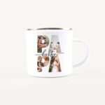 Bild von   emaille tasse bester papajpg | Individuelle 🎁 persönliche 🎁 personalisierte Geschenke bedruckt ▪ bestickt ▪ graviert