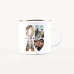 Bild von   emaille tasse beste omajpg | Individuelle 🎁 persönliche 🎁 personalisierte Geschenke bedruckt ▪ bestickt ▪ graviert