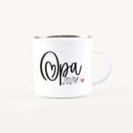 Bild von   emaille tasse du wirst opajpg | Individuelle 🎁 persönliche 🎁 personalisierte Geschenke bedruckt ▪ bestickt ▪ graviert
