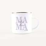 Bild von   emaille tasse mama seitjpg | Individuelle 🎁 persönliche 🎁 personalisierte Geschenke bedruckt ▪ bestickt ▪ graviert