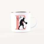 Bild von   emaille tasse mit namen basketjpg | Individuelle 🎁 persönliche 🎁 personalisierte Geschenke bedruckt ▪ bestickt ▪ graviert